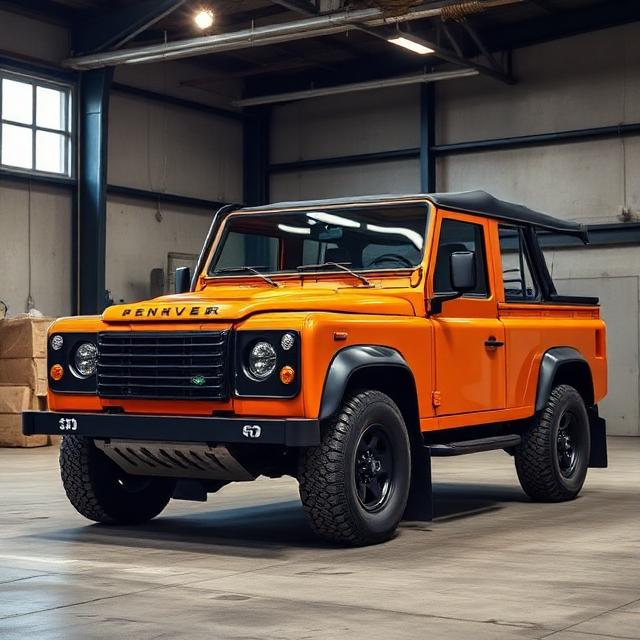 LAND ROVER DEFENDER 90 V8 CABRIOLET